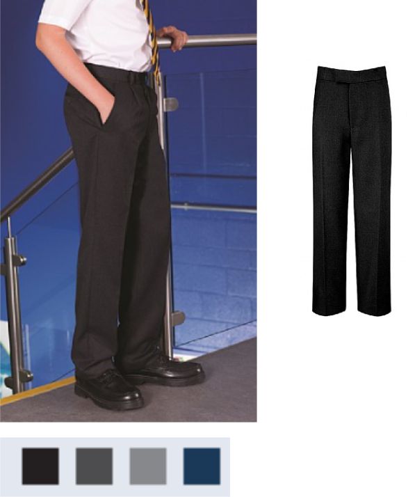Banner IK6 Fulham Senior Flat Fronted Trousers - Click Image to Close